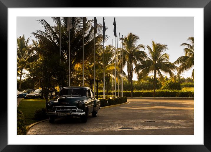 Varadero, Cuba Framed Mounted Print by Darren Lowe