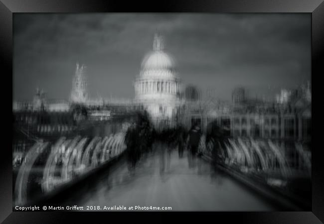 Visions of London Framed Print by Martin Griffett
