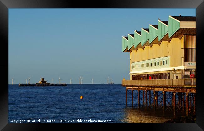 Herne Bay Pier and Isolated Pierhead Framed Print by Ian Philip Jones