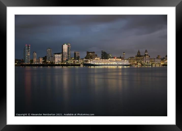 Building  Framed Mounted Print by Alexander Pemberton