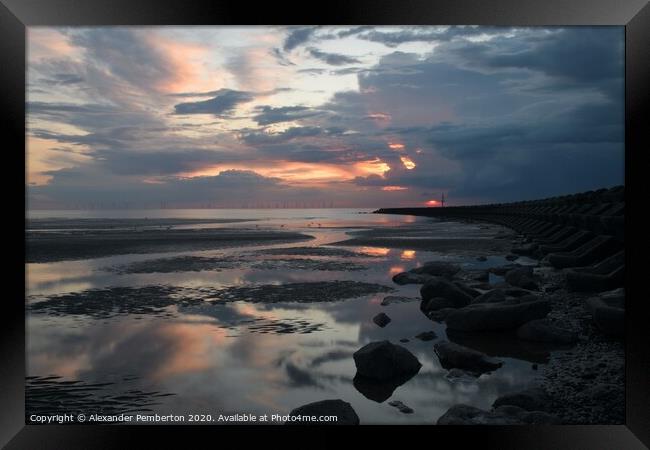 Sky cloud Framed Print by Alexander Pemberton