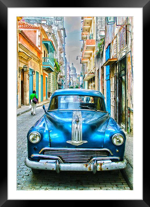 Havana Classic Framed Mounted Print by Neil Gavin