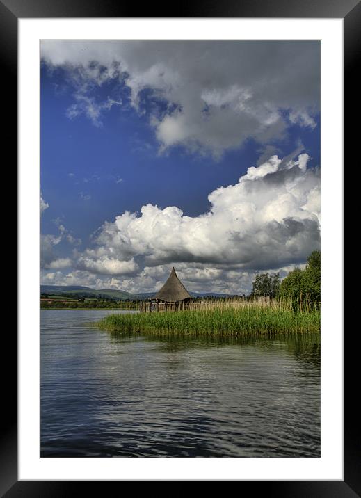 Summer by the Lake Framed Mounted Print by TIM HUGHES