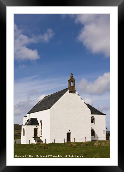 Church of Scotland, Kensaleyre, Isle of Skye, Scot Framed Mounted Print by Hugh McKean