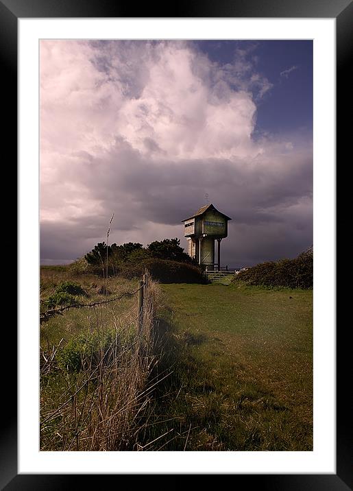 Storm brewing Framed Mounted Print by David (Dai) Meacham