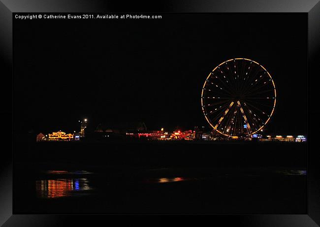 Central Pier, Blackpool Framed Print by Catherine Fowler