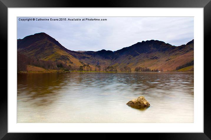  Buttermere Framed Mounted Print by Catherine Fowler