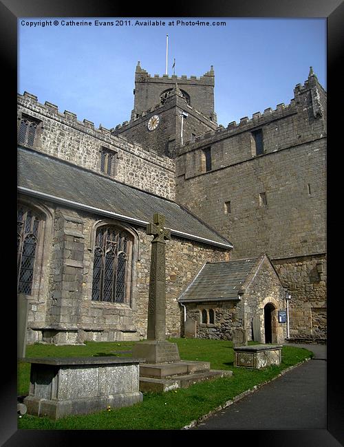 Cartmel Priory Framed Print by Catherine Fowler