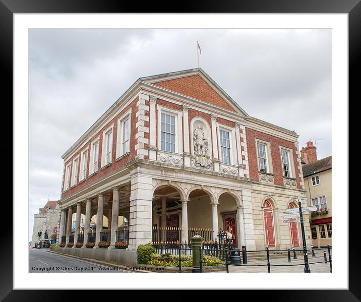 Guildhall Windsor Framed Mounted Print by Chris Day