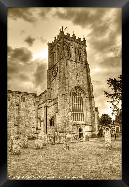 The Priory Framed Print by Chris Day