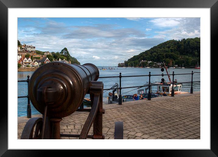 Timeless Charm of Dartmouth Framed Mounted Print by Chris Day