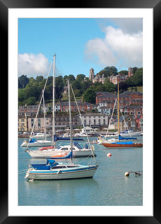 Dartmouth Framed Mounted Print by Chris Day