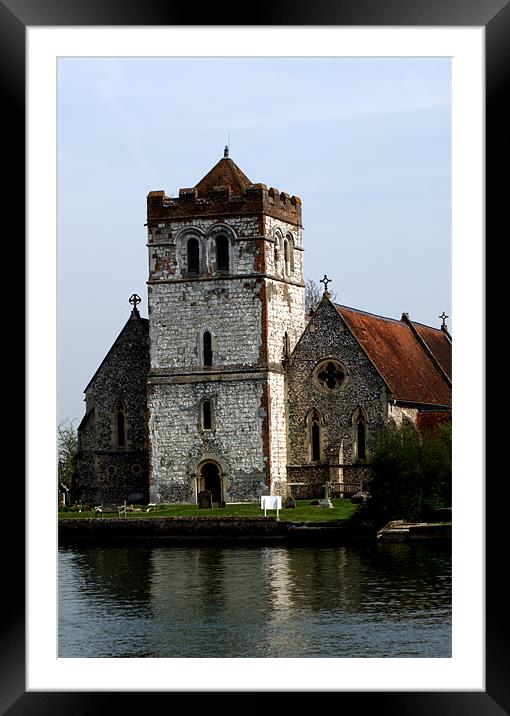 Bisham Abbey Framed Mounted Print by Chris Day