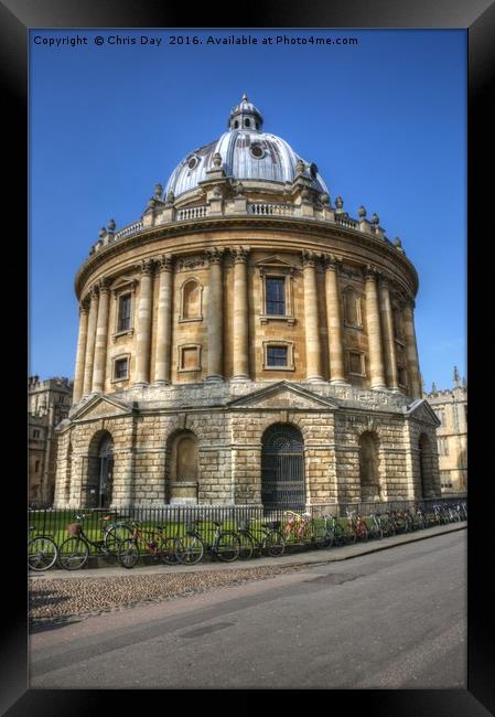 The Radcliffe Camera Oxford Framed Print by Chris Day