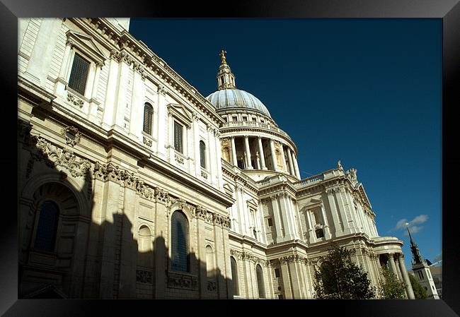 St Pauls Cathedral London 2 Framed Print by Chris Day