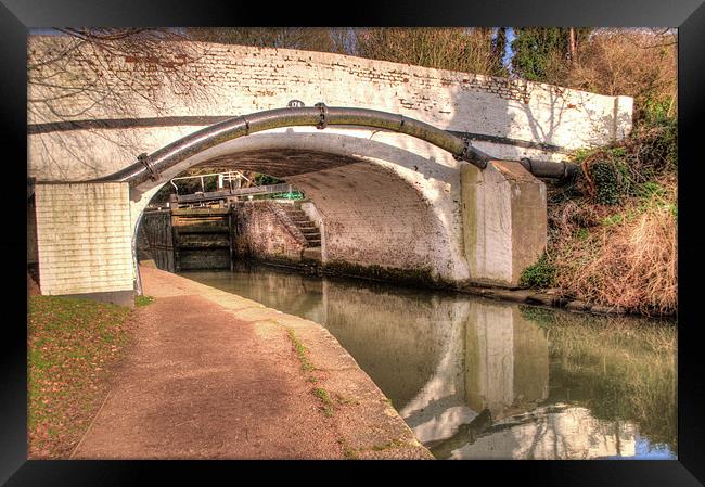 Springwell Lane Bridge - 176 Framed Print by Chris Day