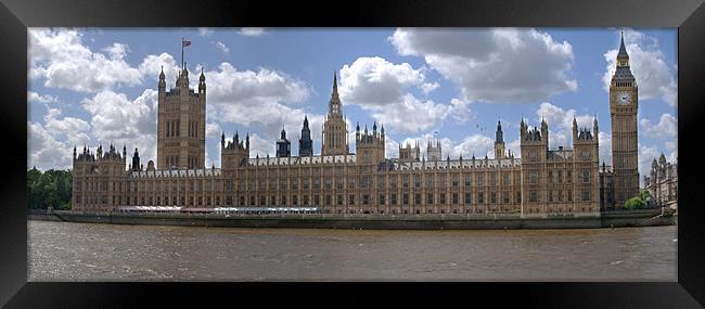 Palace of Westminster Framed Print by Chris Day