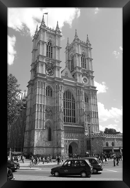 Westminster Abbey Framed Print by Chris Day
