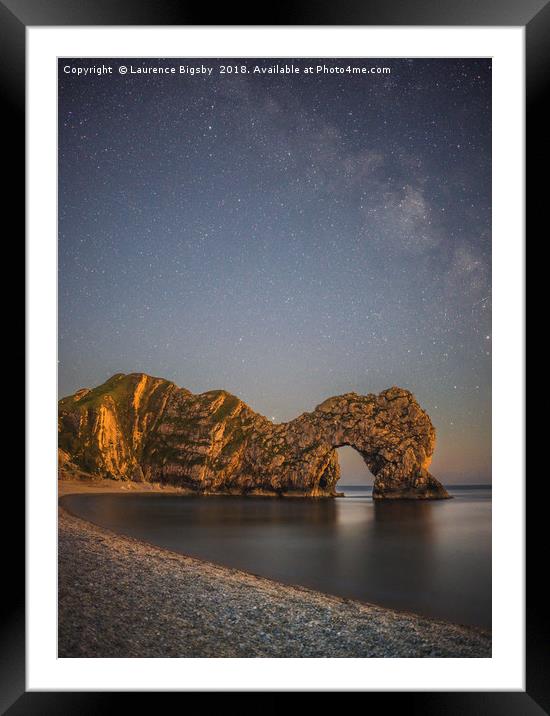 To infinity and beyond Framed Mounted Print by Laurence Bigsby