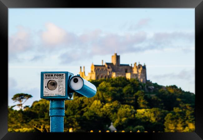 The Mount & Scope Framed Print by Marc Tew