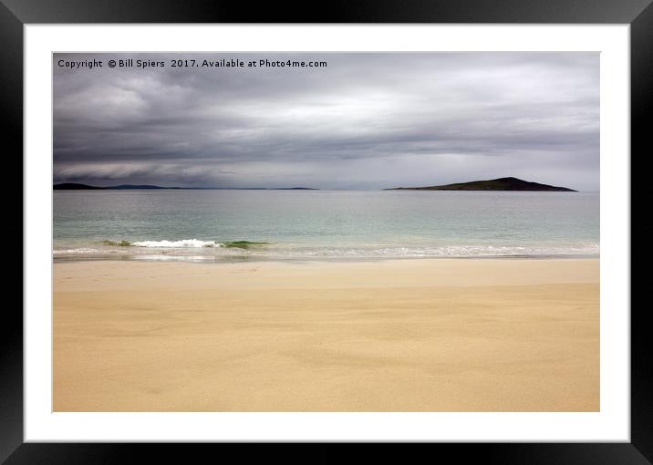 Toe Head, Isle of Harris, Scotland Framed Mounted Print by Bill Spiers