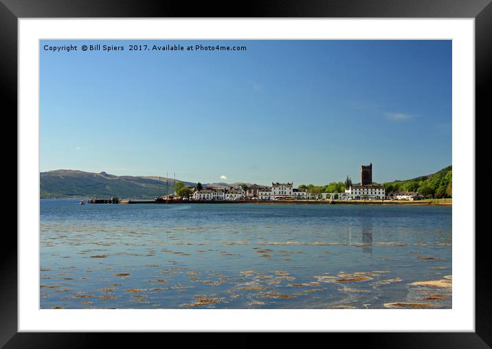 Inveraray, Argyll, Scotland Framed Mounted Print by Bill Spiers