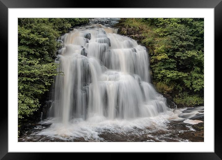 Bonnington Linn, The Falls of Clyde Framed Mounted Print by Bill Spiers