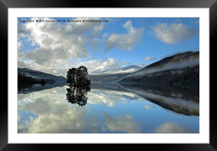Loch Tay at Kenmore Framed Mounted Print by Bill Spiers