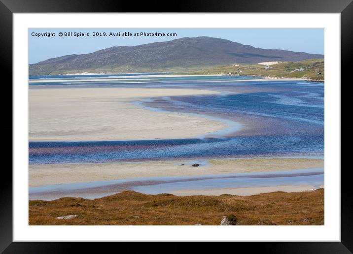 Luskentyre, Harris, Scotland Framed Mounted Print by Bill Spiers