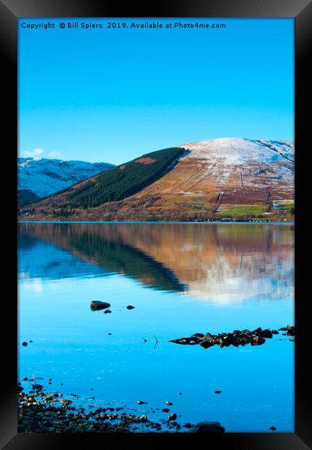Loch Earn, Perthshire, Scotland Framed Print by Bill Spiers