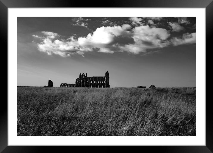 Whitby Abbey Framed Mounted Print by Joanna Pinder