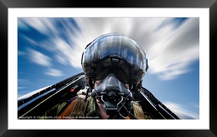 Per ardua ad astra  Framed Mounted Print by Chris North