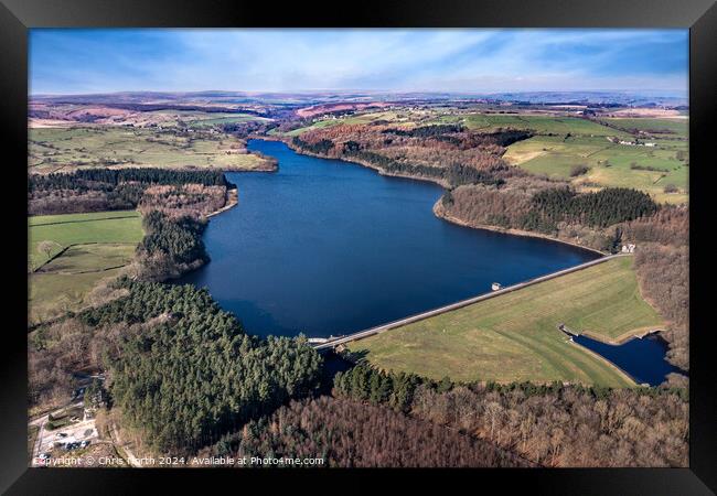 Fewston Reservoir Framed Print by Chris North