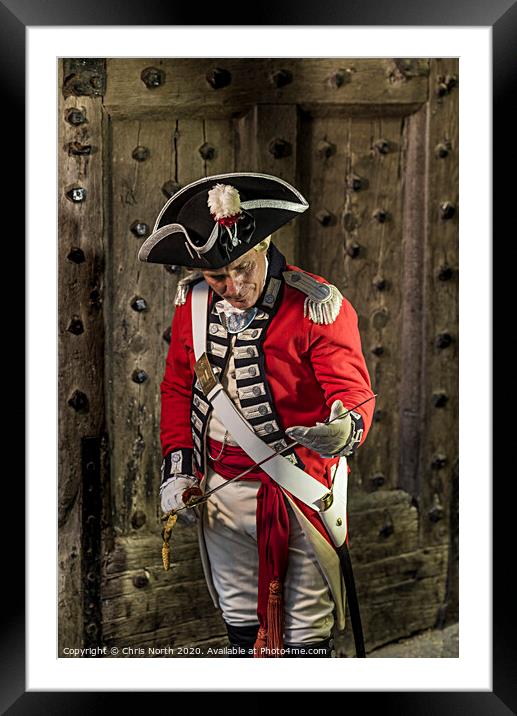 Officer of the 72nd Regiment of foot. Framed Mounted Print by Chris North