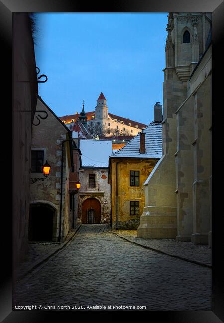Bratislava old town. Framed Print by Chris North