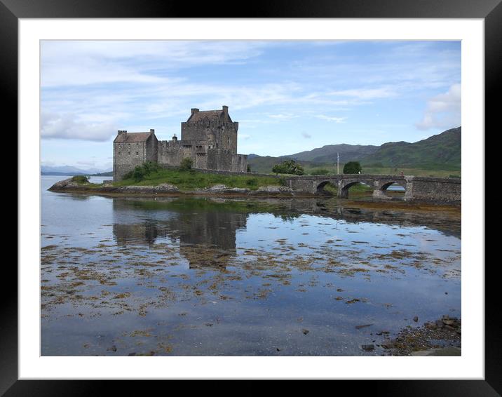 Eilean Donan Castle Framed Mounted Print by Brian Polkinghorne