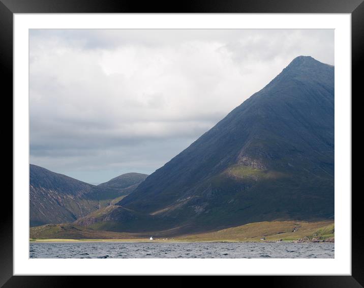 David and Goliath Framed Mounted Print by Maarten D'Haese