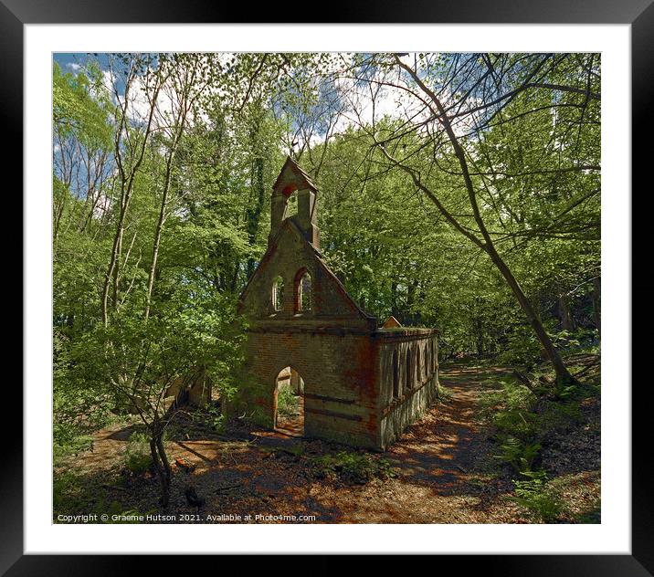 Church Ruins 5 Framed Mounted Print by Graeme Hutson