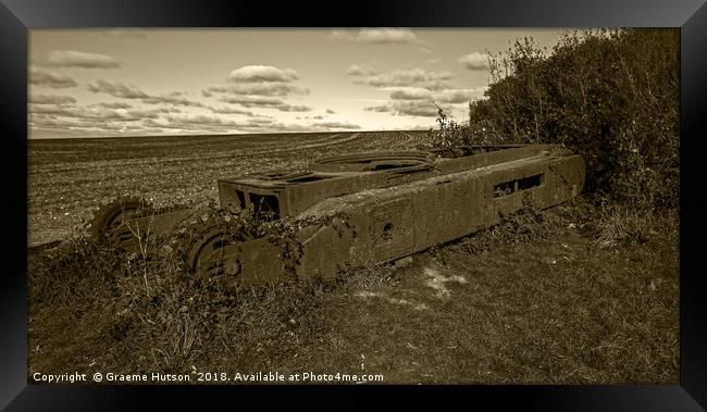 World War 2 Churchill MkII Tank  Framed Print by Graeme Hutson