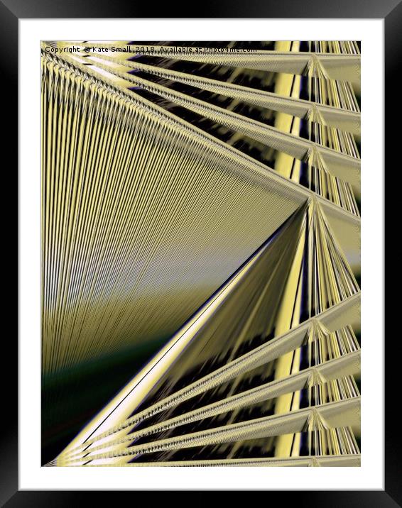 Threads on the Loom of Life Framed Mounted Print by Kate Small