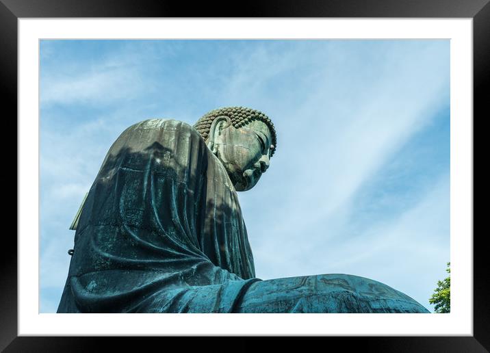 Giants statue of buddha Framed Mounted Print by Yagya Parajuli