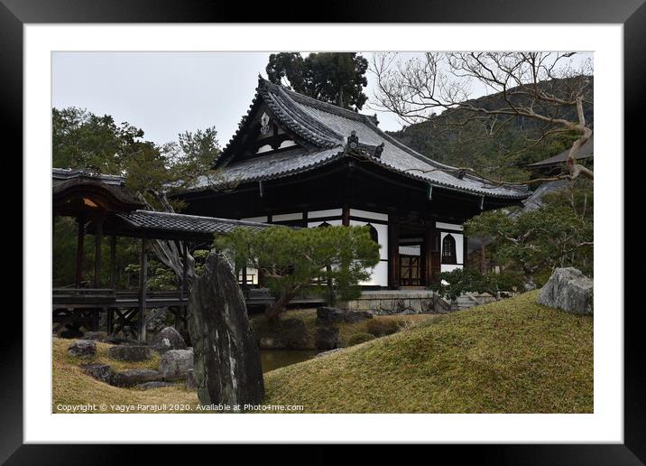 Kyoto castle in japan Framed Mounted Print by Yagya Parajuli