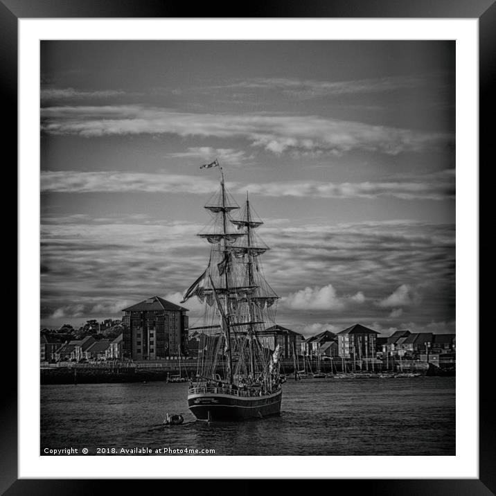 Sunderland Tall Ships Race 2018 Framed Mounted Print by Antony Atkinson