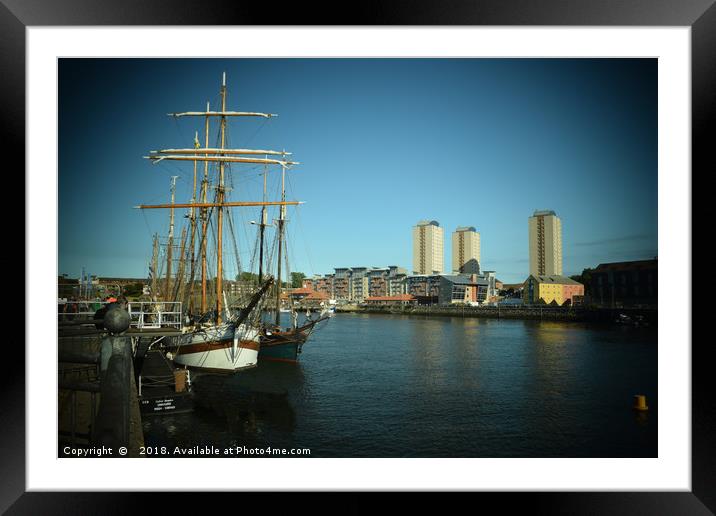 Sunderland Tall Ships Race 2018 Framed Mounted Print by Antony Atkinson