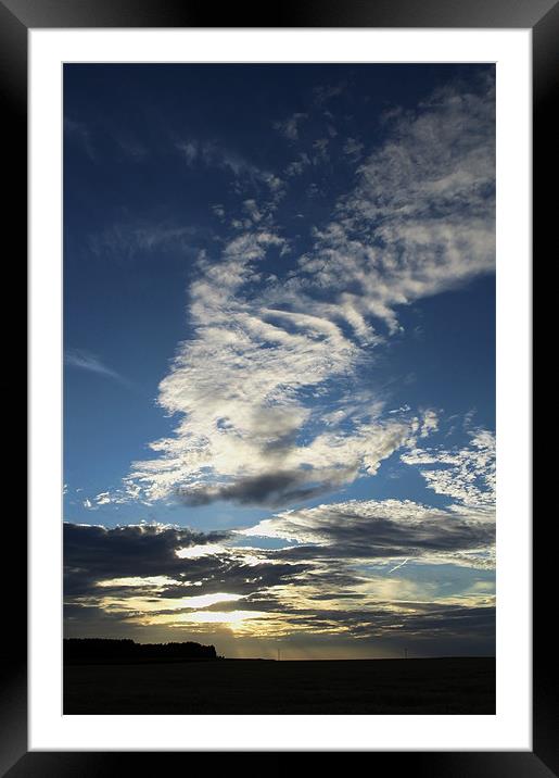 North Norfolk Sunset Framed Mounted Print by Steven Dale