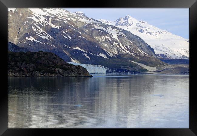 Glacier Bay in Alaska Framed Print by Janet Mann