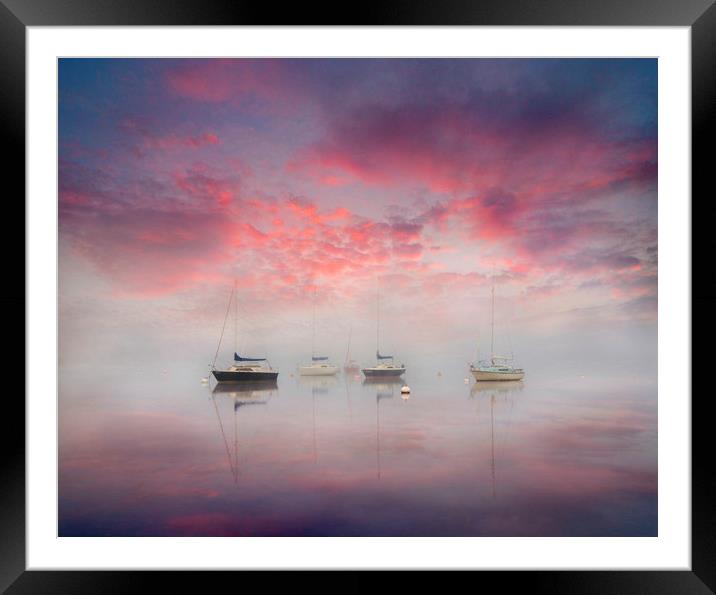  Dawn over Lake Ullswater Framed Mounted Print by Adrian Campfield