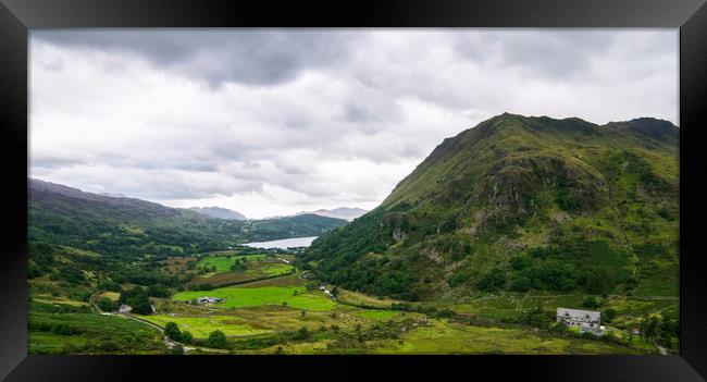 Snowdonia National Park Framed Print by Wael Attia