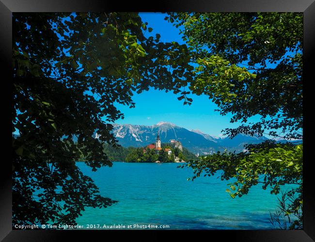 Lake Bled Slovenia Framed Print by Tom Lightowler