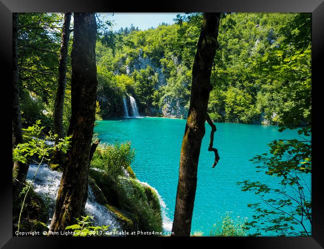 Plitvice Lakes Croatia Framed Print by Tom Lightowler